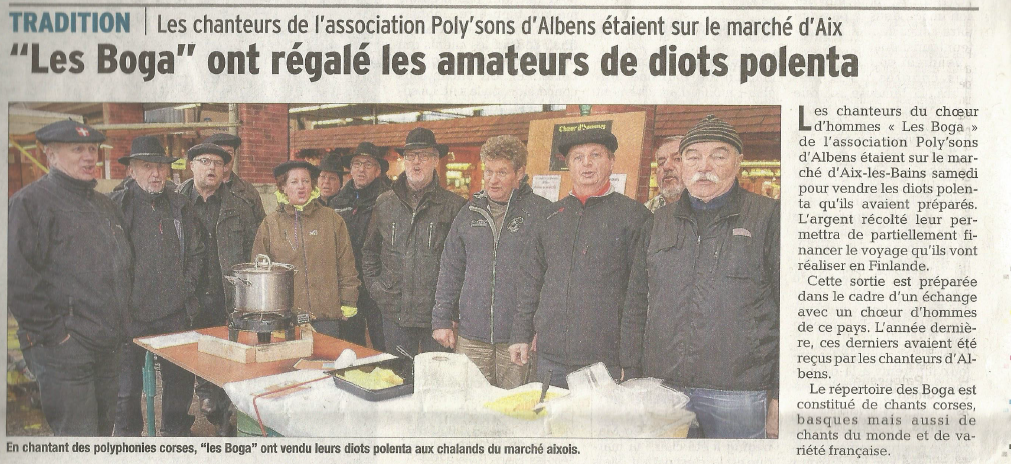 Article dl les boga au marche 13 fev 2016