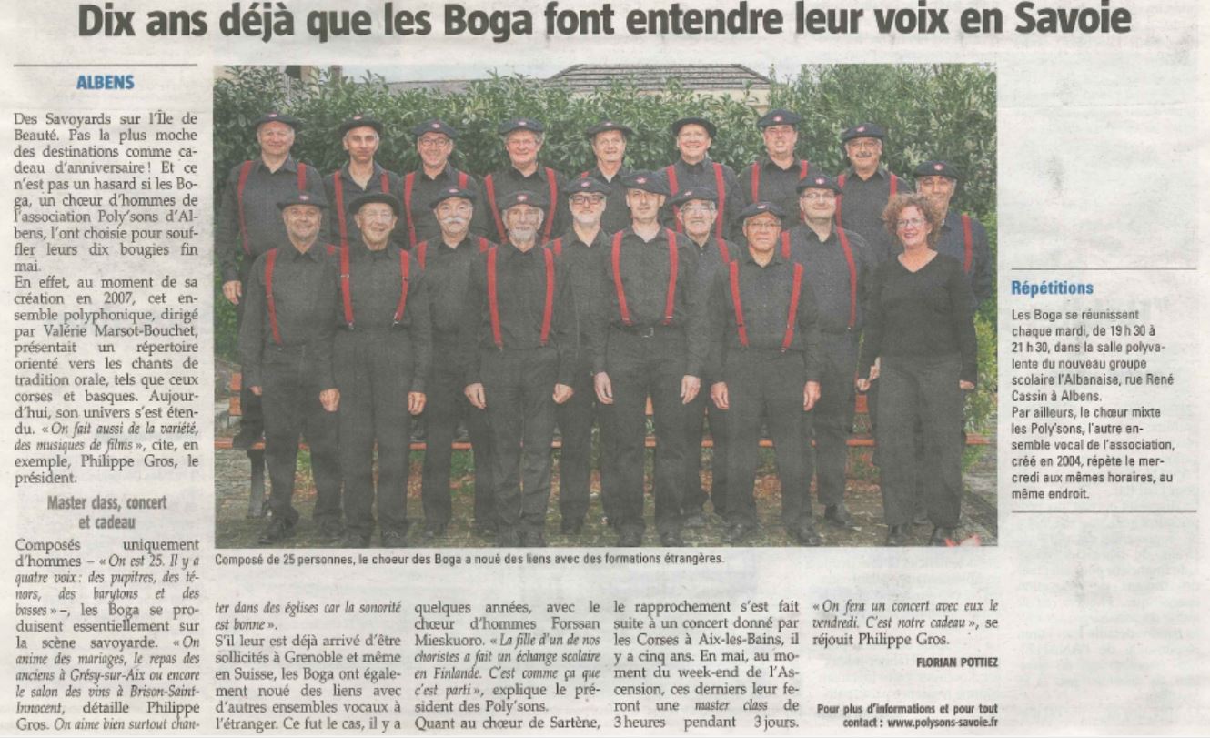 Article Essor Savoyard 27.04.2017