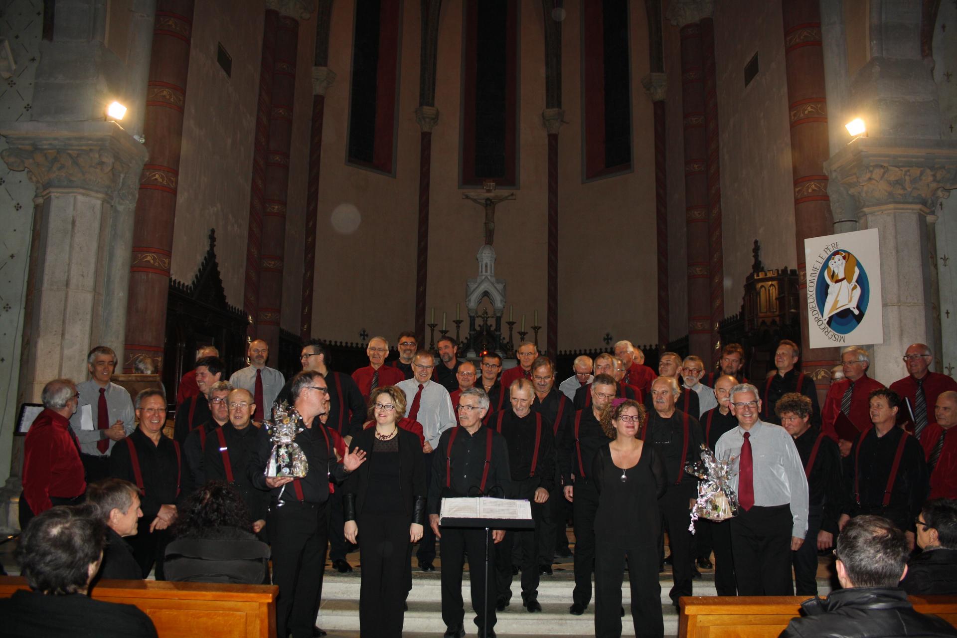 Concert Boga + Chor'Hom - Albens - Novembre 2016