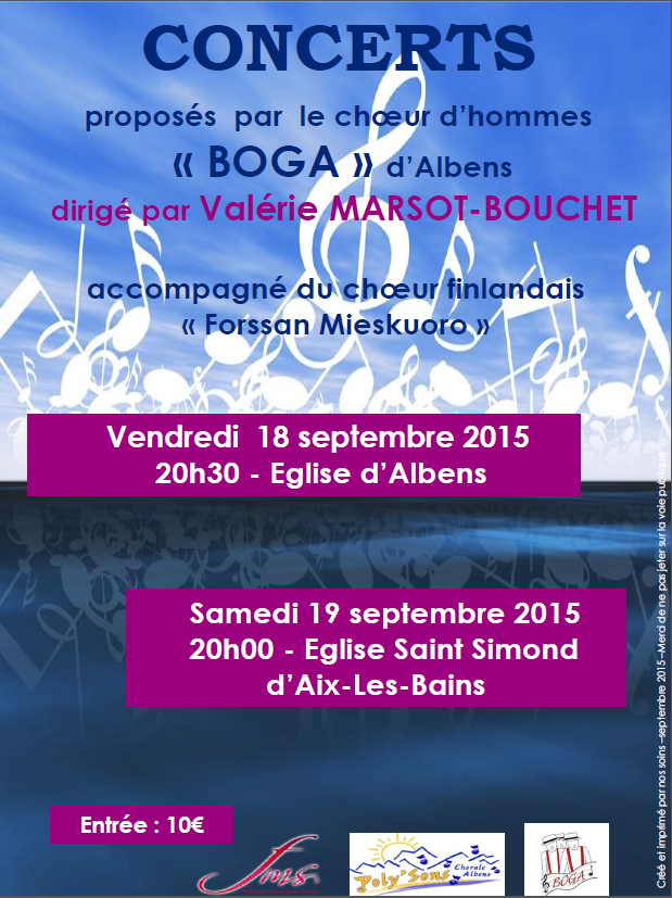 Les Boga invite le choeur finlandais