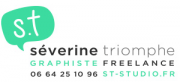 Logo severine triomphe graphiste